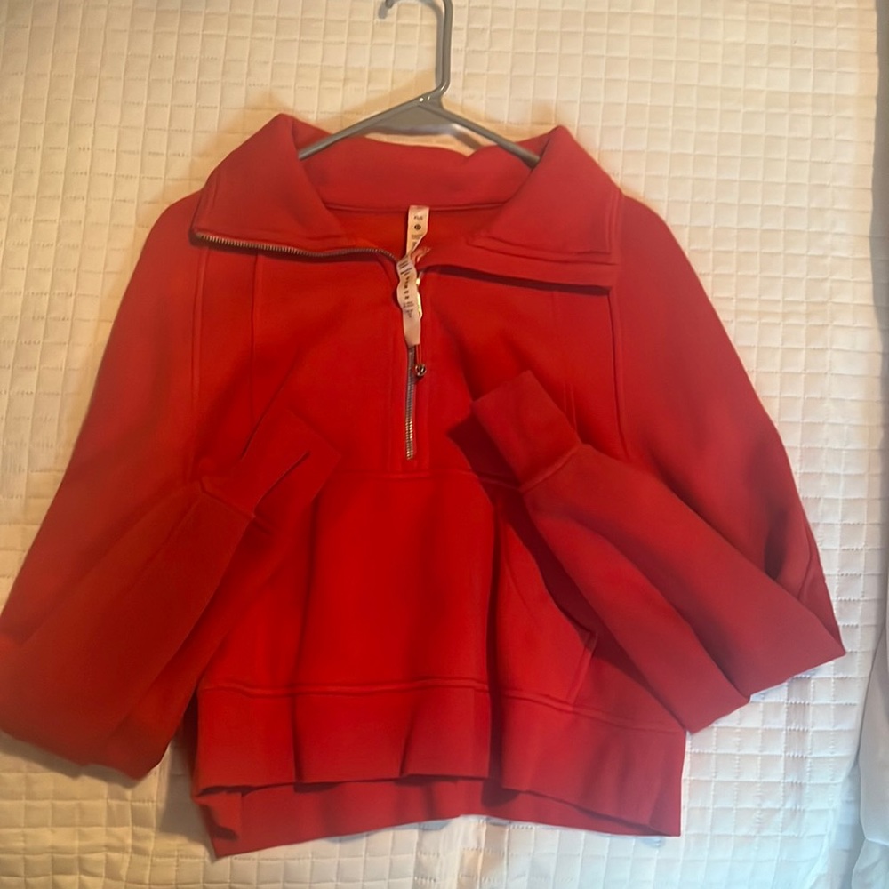 lululemon red scuba